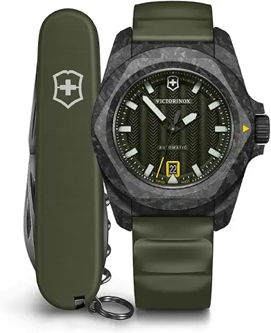 Carbon Case Automatic Sports Watch with Utility Tool